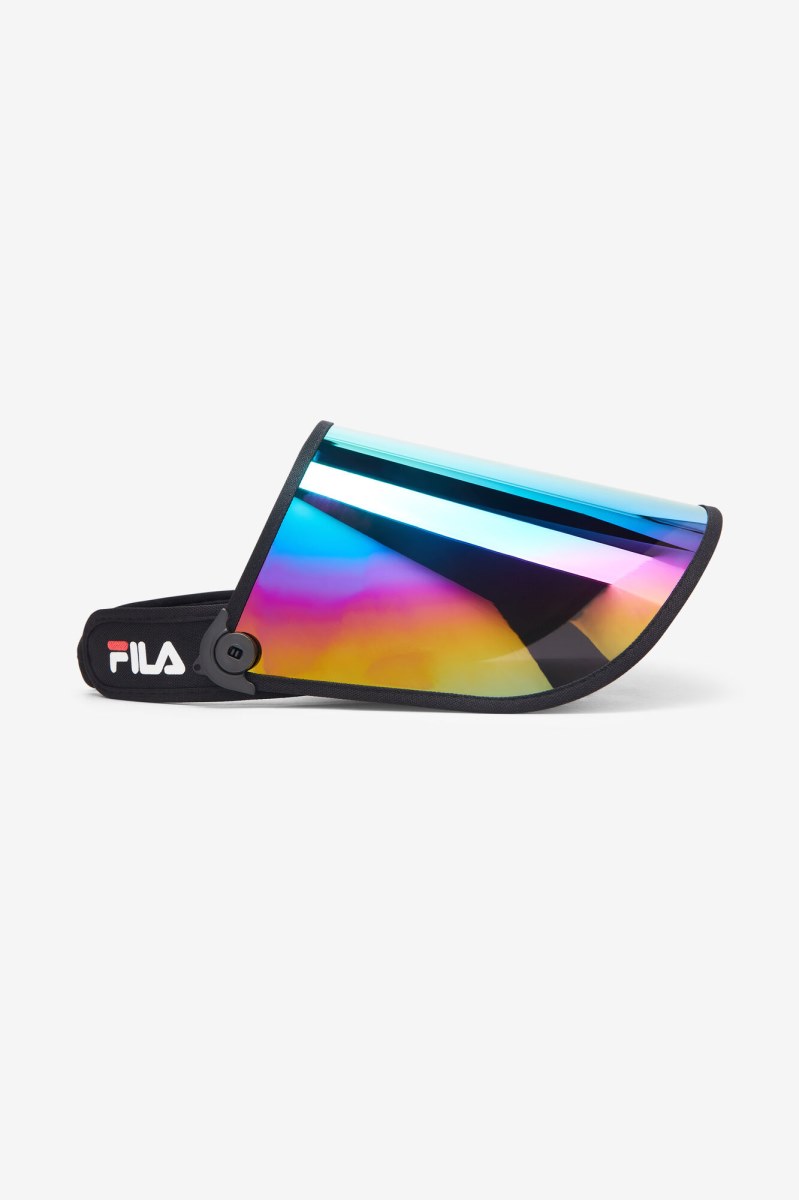 Fila Plastic Face Shield Udstyr Dame Sort | 645-VZDWAH