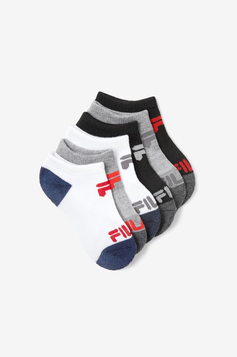 Fila Polstrede No Show 10-pack Sokker Herre Flerfarvede | 724-VHUJAY