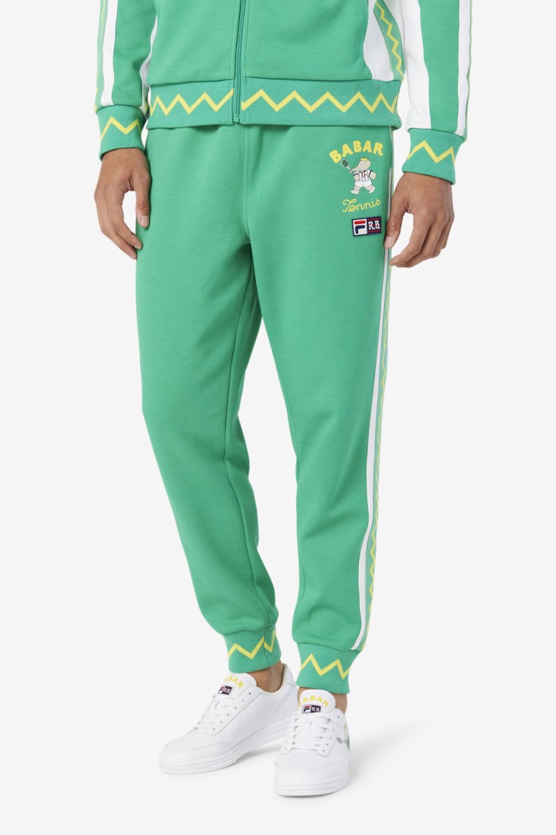 Fila RB Babar Evertt Joggers Dame Dyb Mintgrønne Hvide | 439-WVEDAY