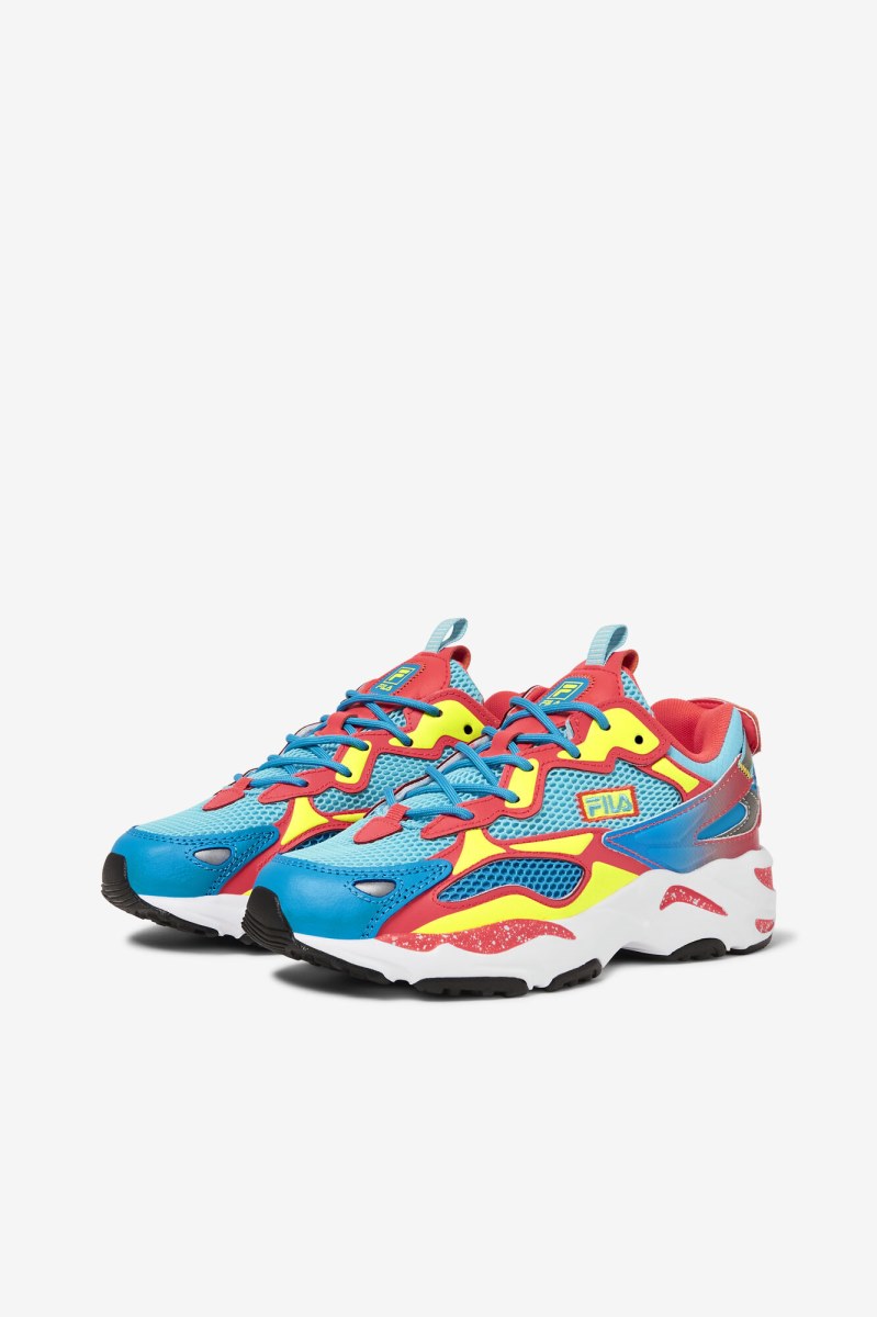 Fila Ray Tracer Apex Track Sko Dame Gul Koral | 609-SREIQH