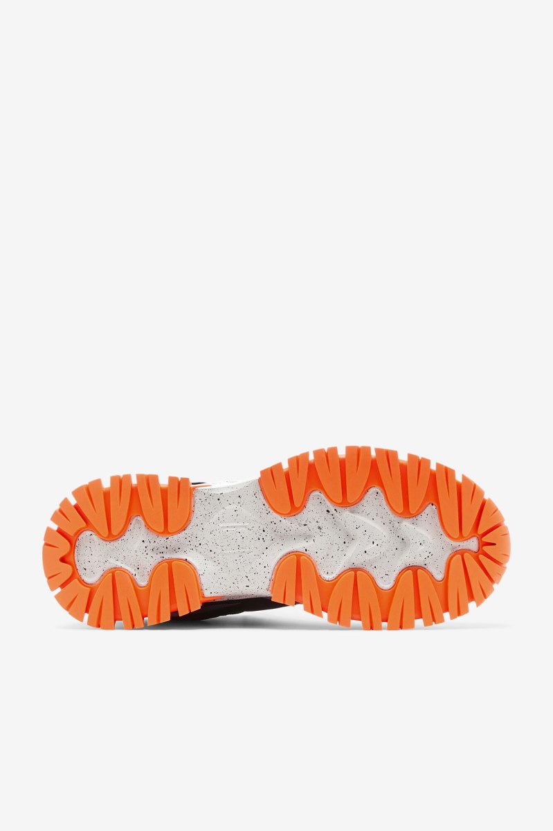 Fila Ray Tracer TR 2 Mid Track Sko Herre Sort Orange | 093-QBJEOH