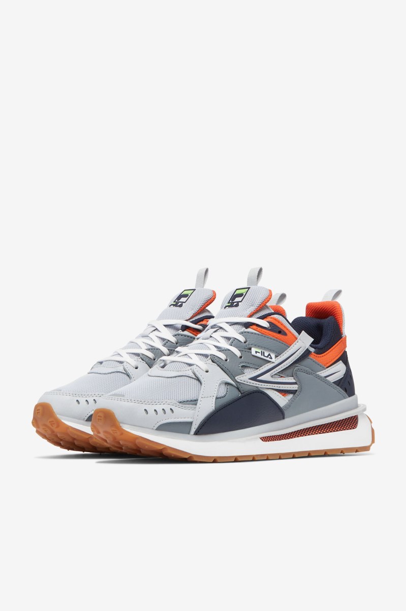 Fila Sandenal Sneakers Herre Grå Rød Orange Blå | 348-VDAGRU