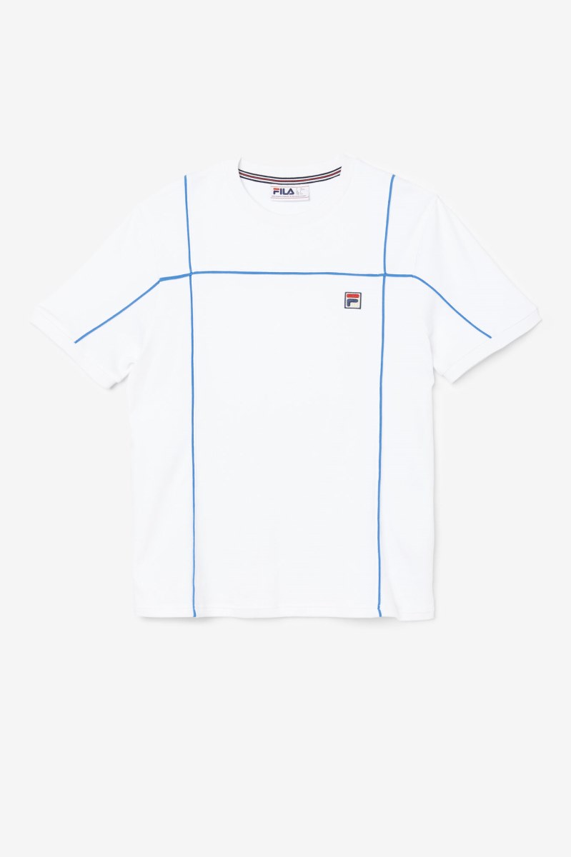 Fila Terrinda Crew T Shirts Herre Flerfarvede | 841-MBNDGL