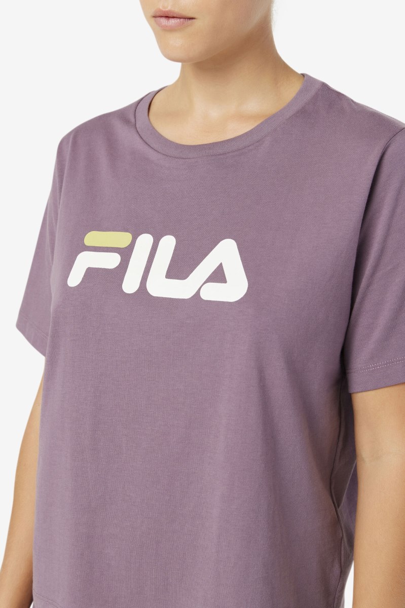 Fila Thea Tee T Shirts Dame Flerfarvede | 902-FAIHCE