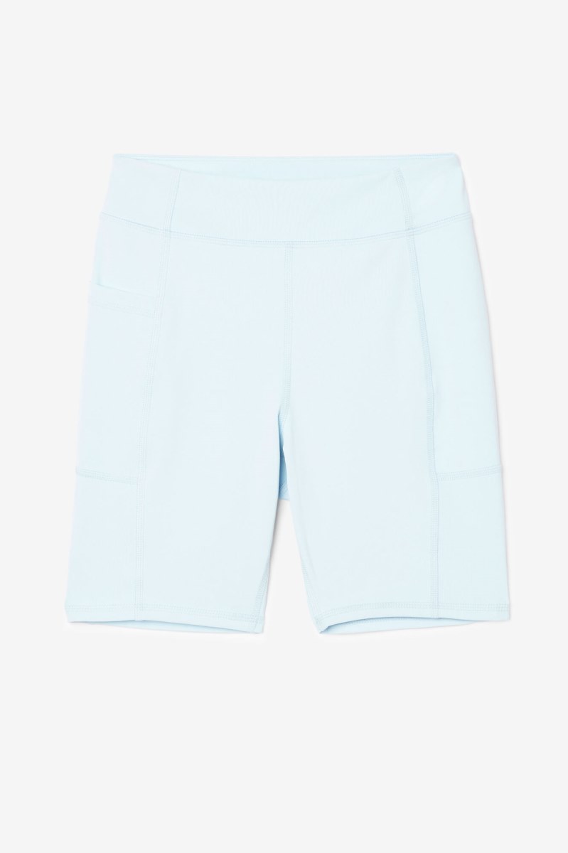 Fila Tiana Shorts Dame Blå | 894-WJUPZI