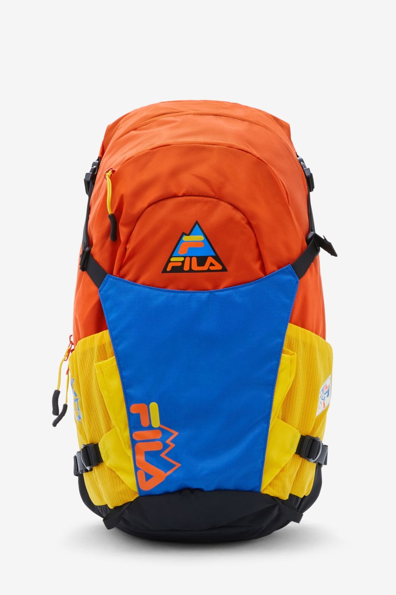 Fila Trail Rygsække Dame Orange Blå Citron | 495-QJPNKL