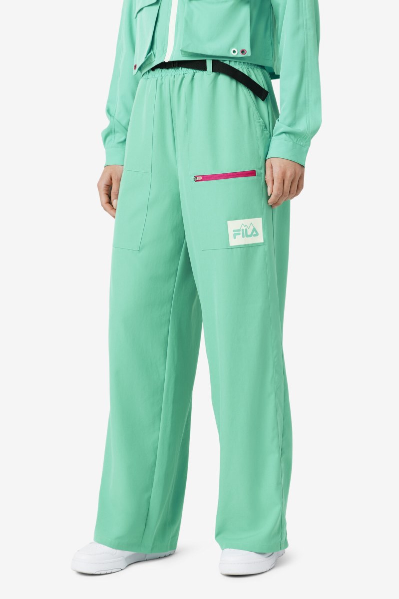 Fila Ulani Joggers Dame Blå Grøn | 542-OCRFHU