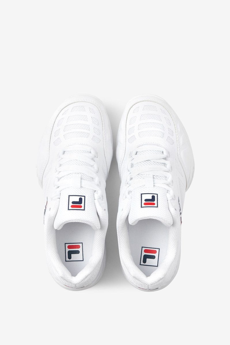 Fila axilus jr Tennissko Børn Hvide | 013-SQDPKN