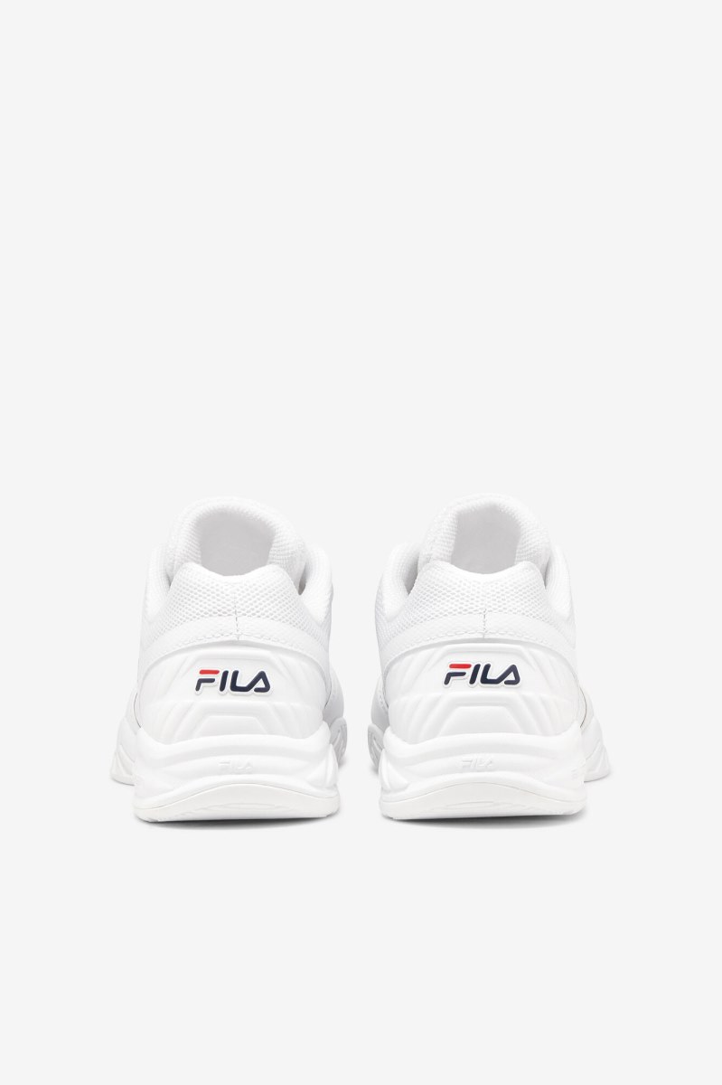 Fila axilus jr Tennissko Børn Hvide | 013-SQDPKN