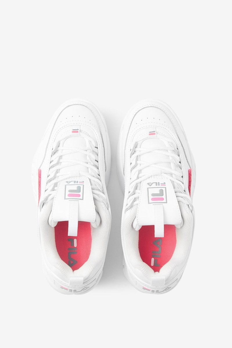 Fila disruptor 2 logo reveal Sneakers Børn Hvide Lyserød | 034-BJLPYF