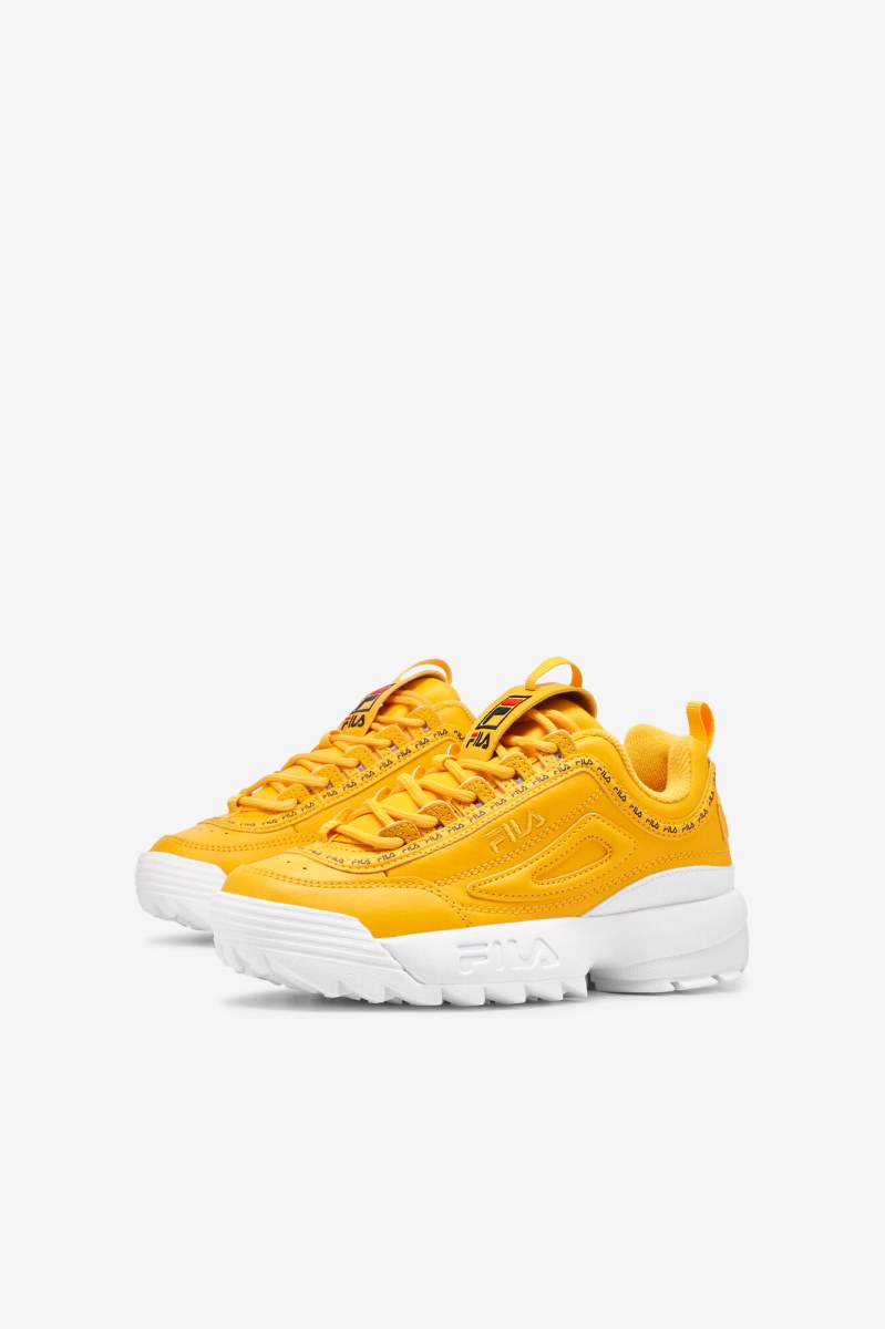 Fila disruptor 2 repeat Sneakers Børn Orange Mørkeblå | 875-PDLHME