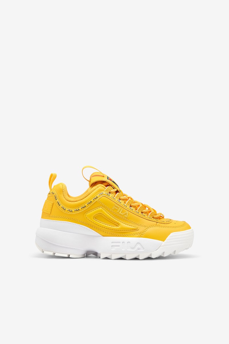 Fila disruptor 2 repeat Sneakers Børn Orange Mørkeblå | 875-PDLHME