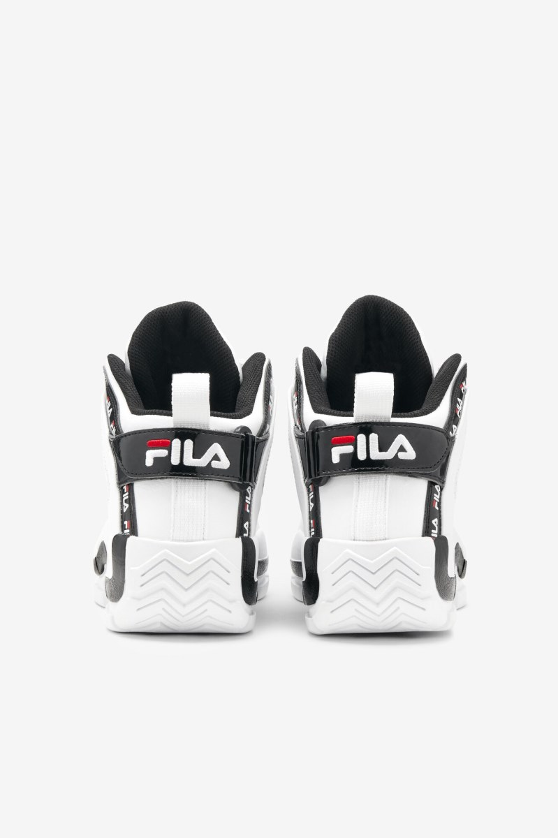 Fila grant hill 2 repeat Støvler Herre Hvide Sort Rød | 891-AQZRMB