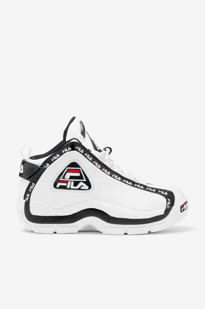 Fila grant hill 2 repeat Støvler Herre Hvide Sort Rød | 891-AQZRMB